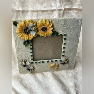 3D Sunflower Vintage Picture Frame